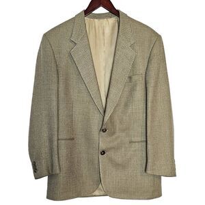 Vintage Ferrini Lanificio di Pray 40R Wool Silk Blend Men's Blazer